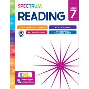 Spectrum Reading Workbook, Grade 7 -- Spectrum